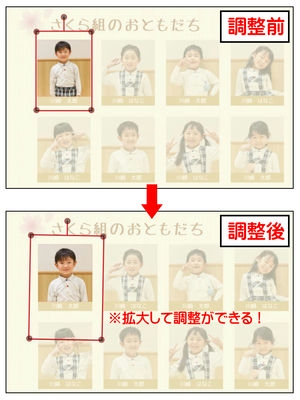 アルバムの編集画面14
