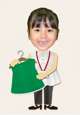 服屋の着せ替えイラスト②