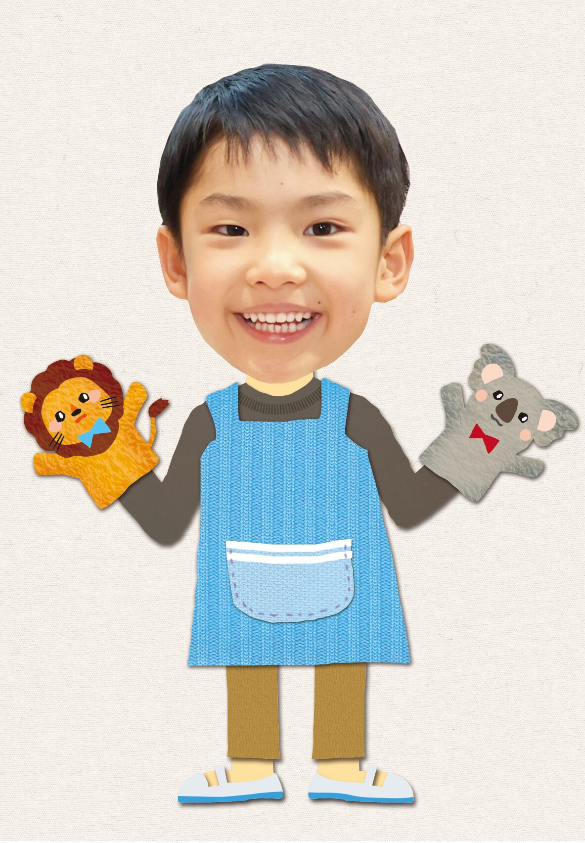 保育士③の着せ替えイラスト