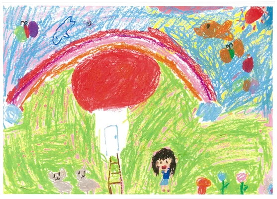 ⑫スキャンした作品の画像