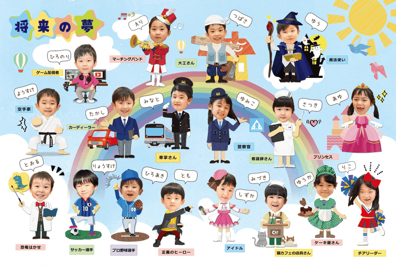 将来の夢ページの画像