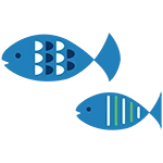 魚のイラスト