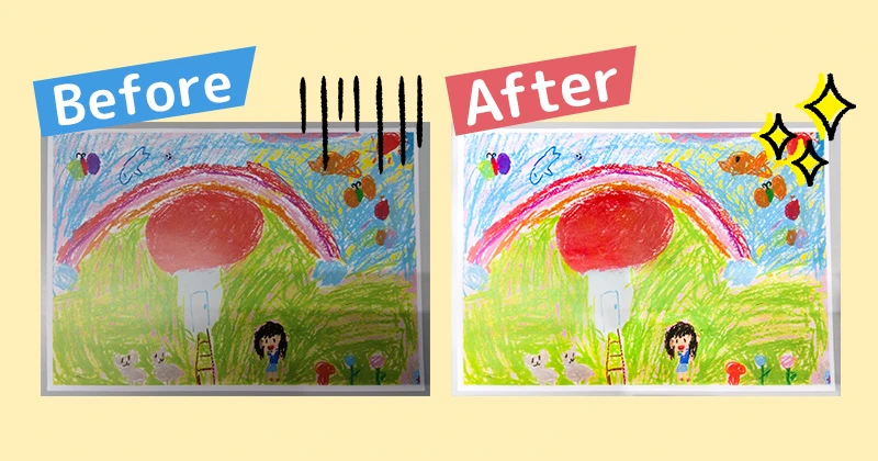 メッセージカード＆作品1