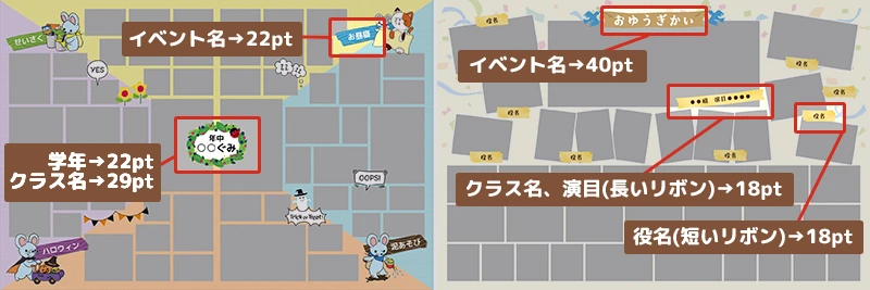 テキストの適性サイズの説明画像②