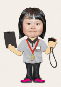 スポーツクラブコーチ②の着せ替えイラスト