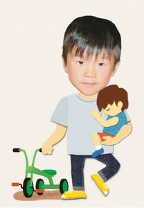 お父さんの着せ替えイラスト