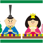 ひなまつりのイラスト