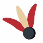 羽子板のイラスト