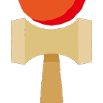 けん玉のイラスト