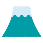 富士山のイラスト