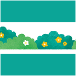 茂みのイラスト