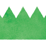茂みのイラスト
