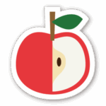 りんごのイラスト