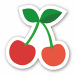 さくらんぼのイラスト