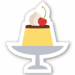 プリンのイラスト