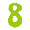 数字のイラストスタンプ_8