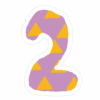 数字のイラストスタンプ_2