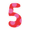 数字のイラストスタンプ_5