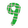数字のイラストスタンプ_9