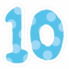 数字のイラストスタンプ_10