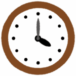 時計のイラスト4時