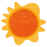 太陽のイラスト