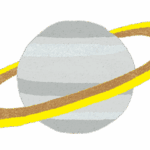 惑星のイラスト