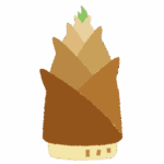 タケノコのイラスト