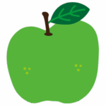 りんごのイラスト