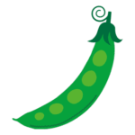 さやえんどうのイラスト
