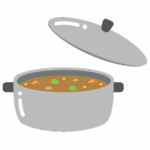 お鍋のイラスト