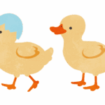 アヒルのイラスト