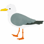 カモメのイラスト