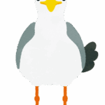 カモメのイラスト