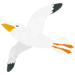 カモメのイラスト