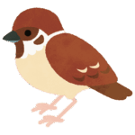 すずめのイラスト