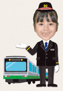 電車の運転士② 電車の運転士②