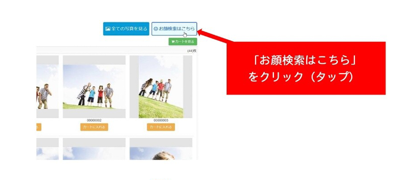 お顔検索のご案内➀